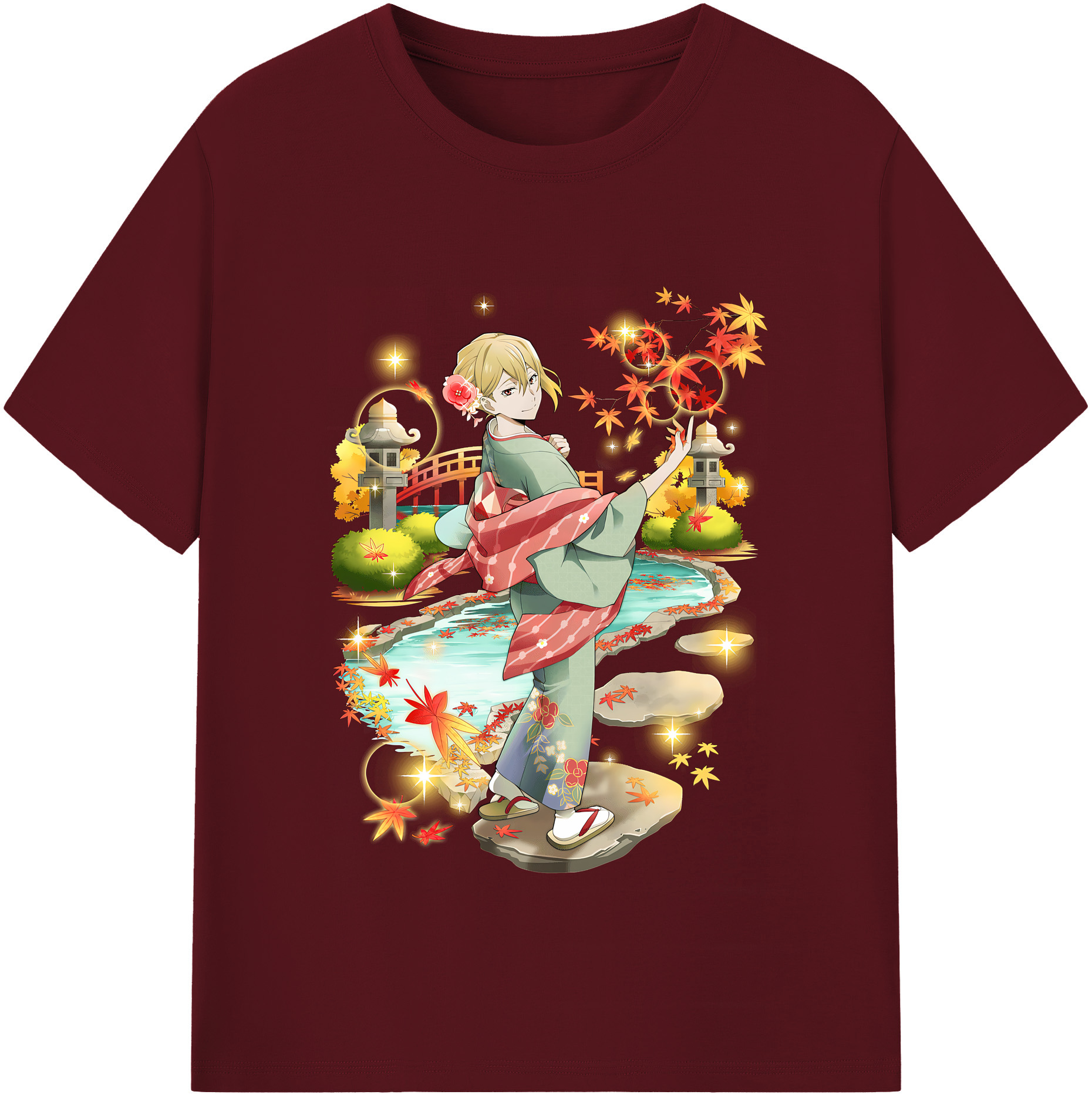 （画像用） 文豪ストレイドッグス Bungo Stray Dogs 綿100％半袖Tシャツ（フロントプリント）